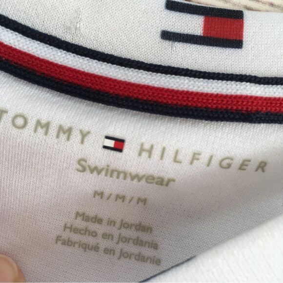 TOMMY HILFIGER SHIRT STYLE TANKINI TOP‎ - Picture 6 of 7